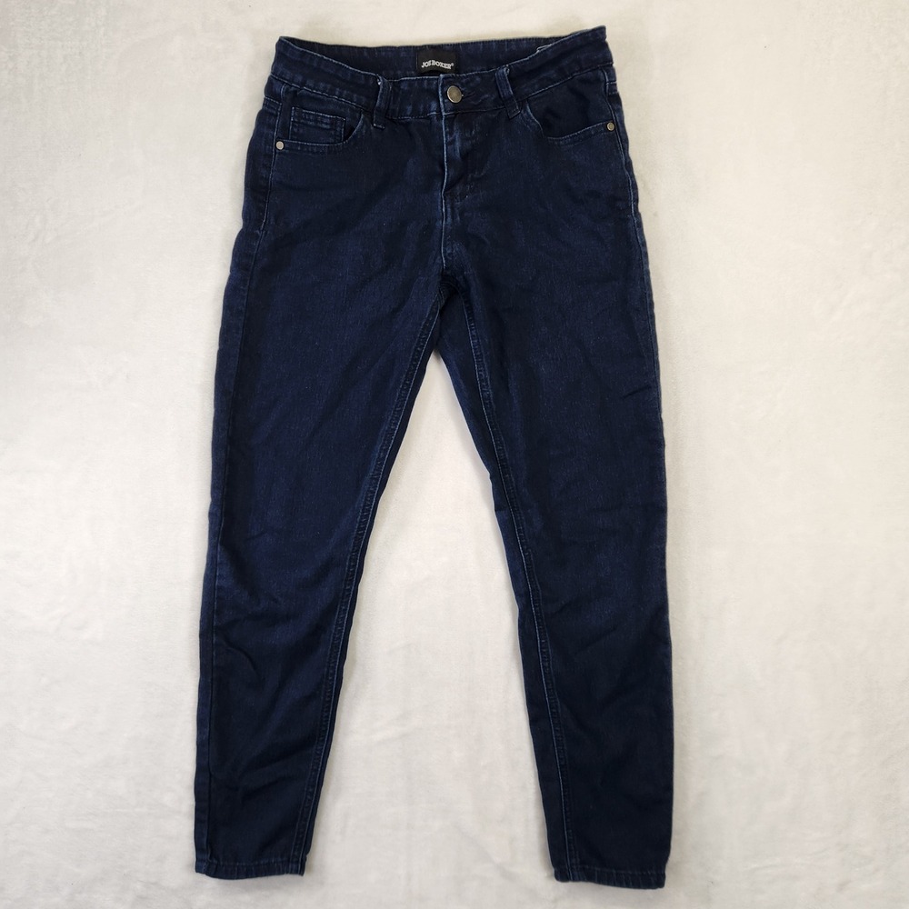JOE BOXER Women Dark‎ Wash Denim Jeans Size 9 Skinny Fit Stretch